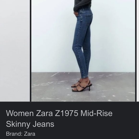 👖ZARA BLUE JEANS 👖 - Picture 2 of 3
